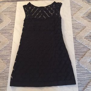 Black cocktail dress